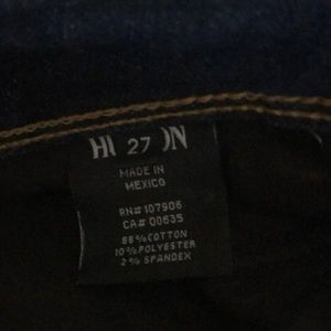 Hudson low rise jeans